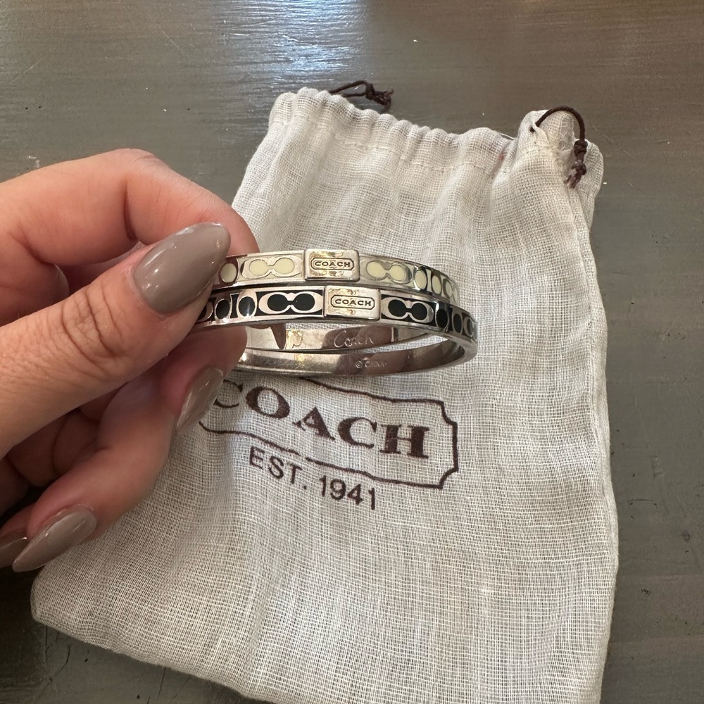 2 Coach Bracelets